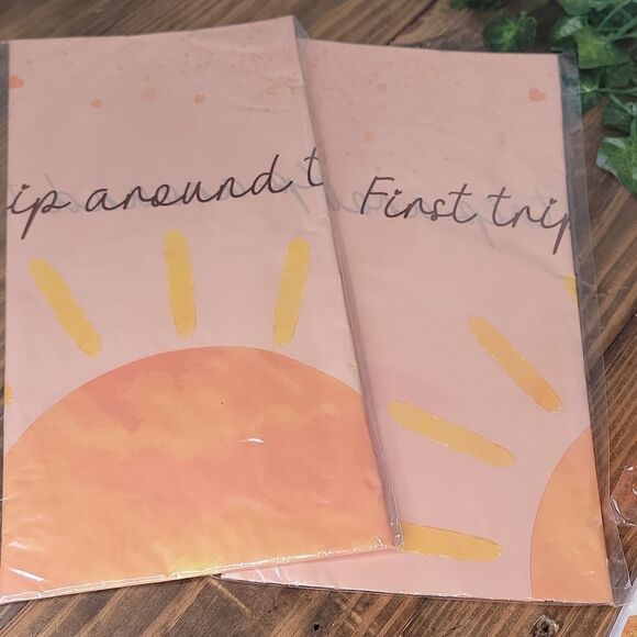 Sunshine. Disposable Tableware Set for A One Year Old Party. NWT - Picture 2 of 6